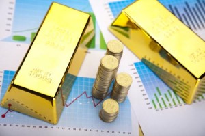 Financial indicators,Chart, Gold bar